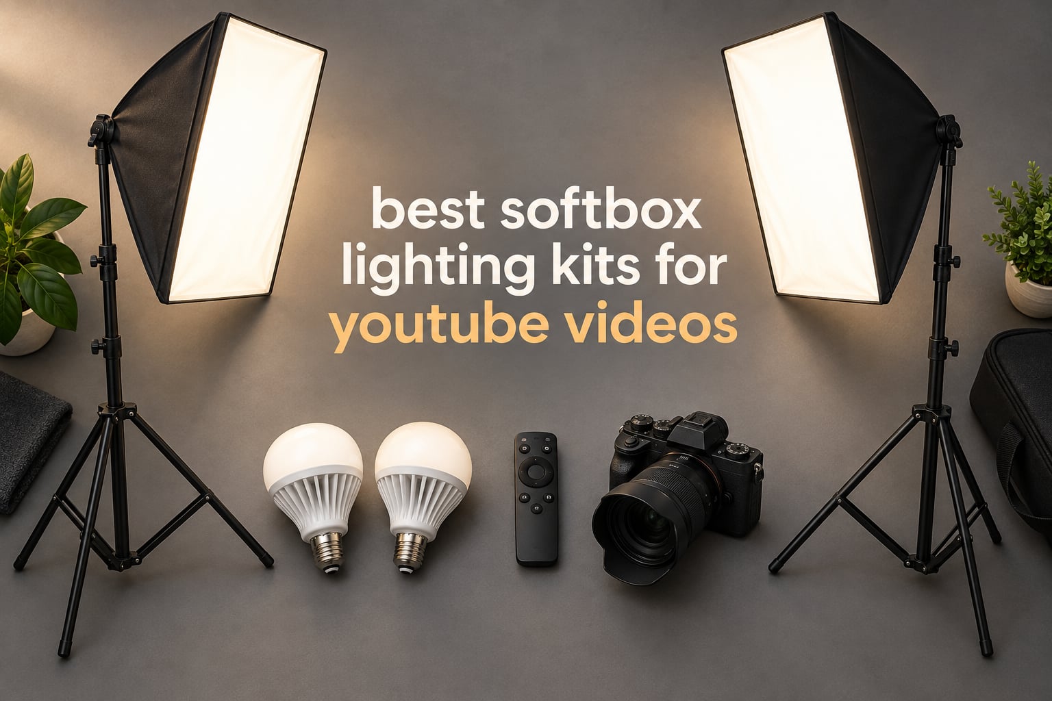 best softbox lighting kits for youtube videos