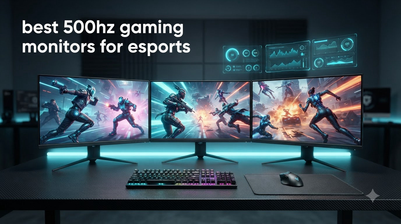 best 500hz gaming monitors for esports