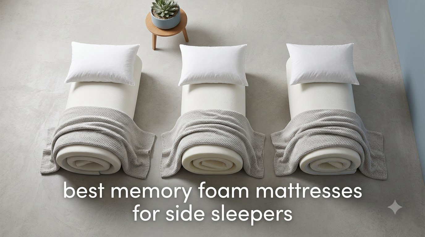 best memory foam mattresses for side sleepers