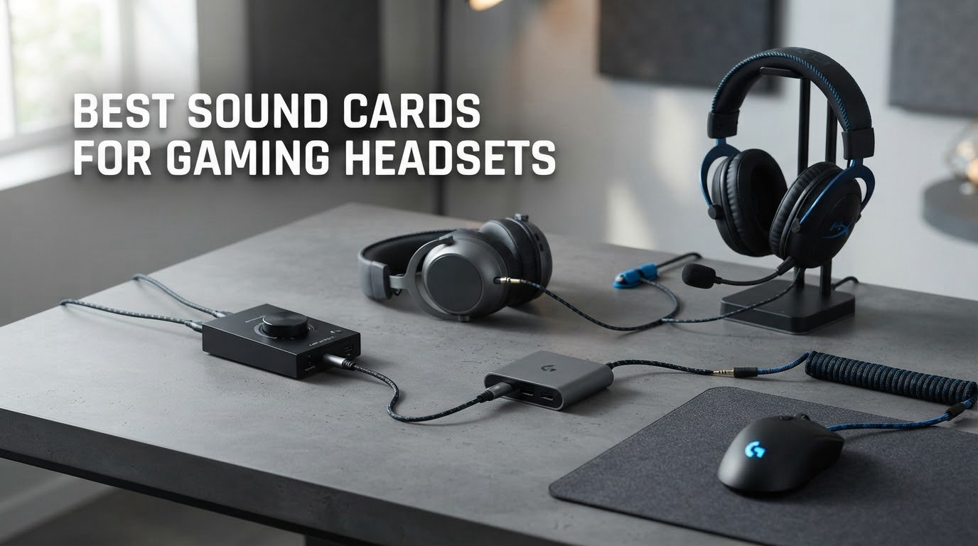 best sound cards for gaming headsets