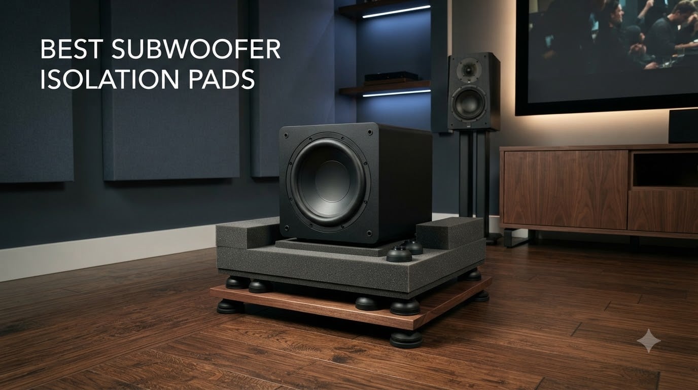 best subwoofer isolation pads