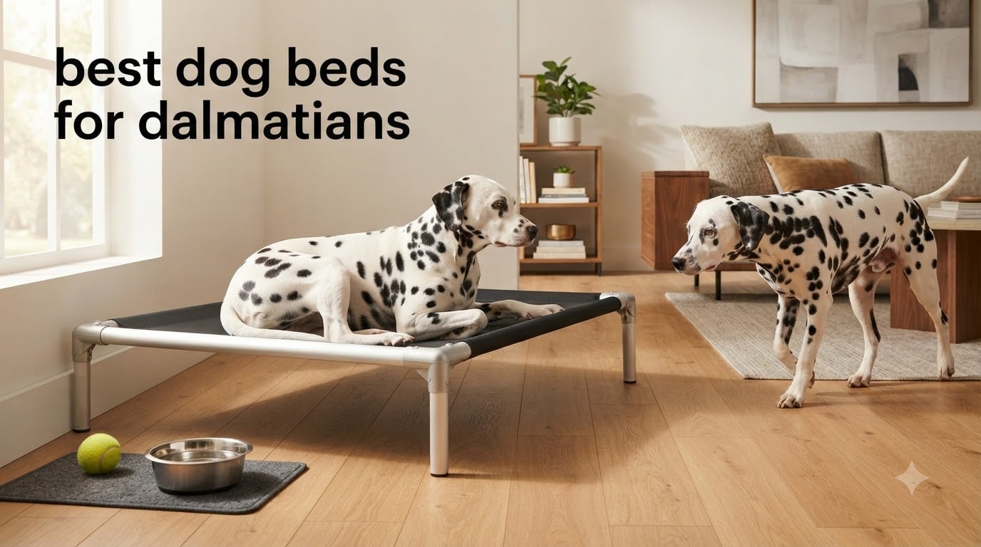 best dog beds for dalmatians