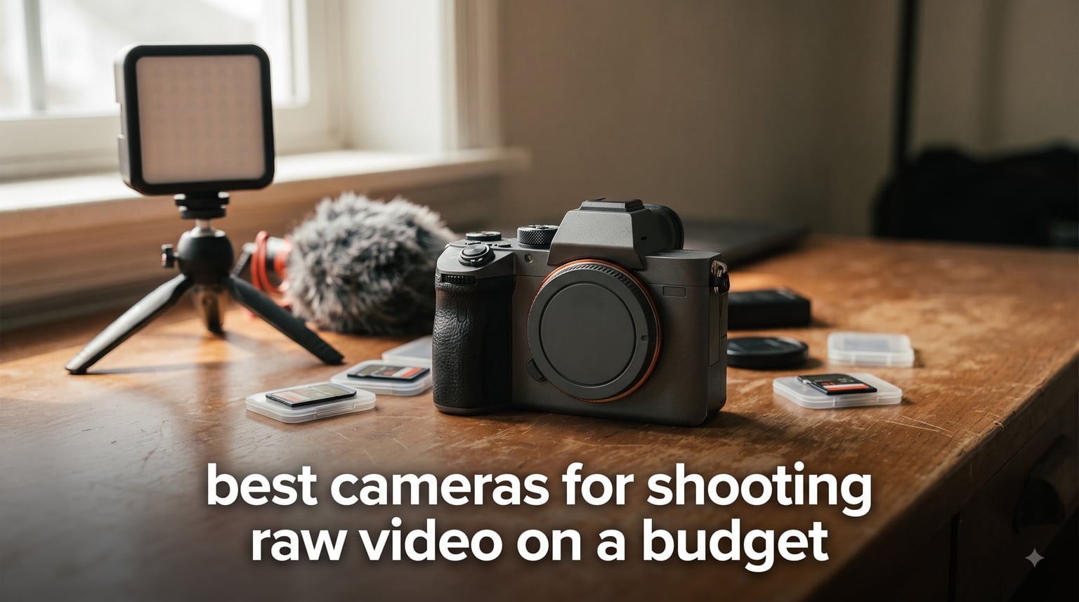 best cameras for shooting raw video on a budget