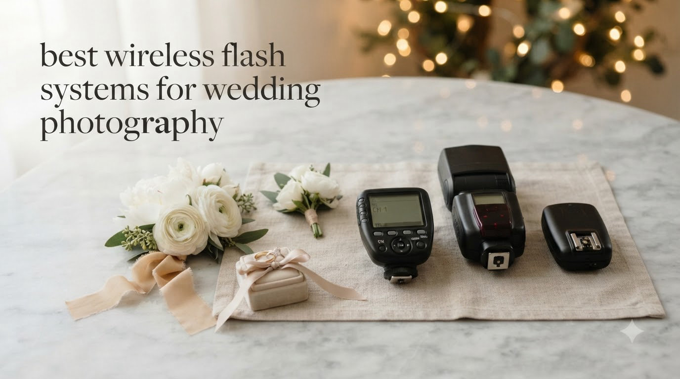 best wireless flash systems for wedding photography
