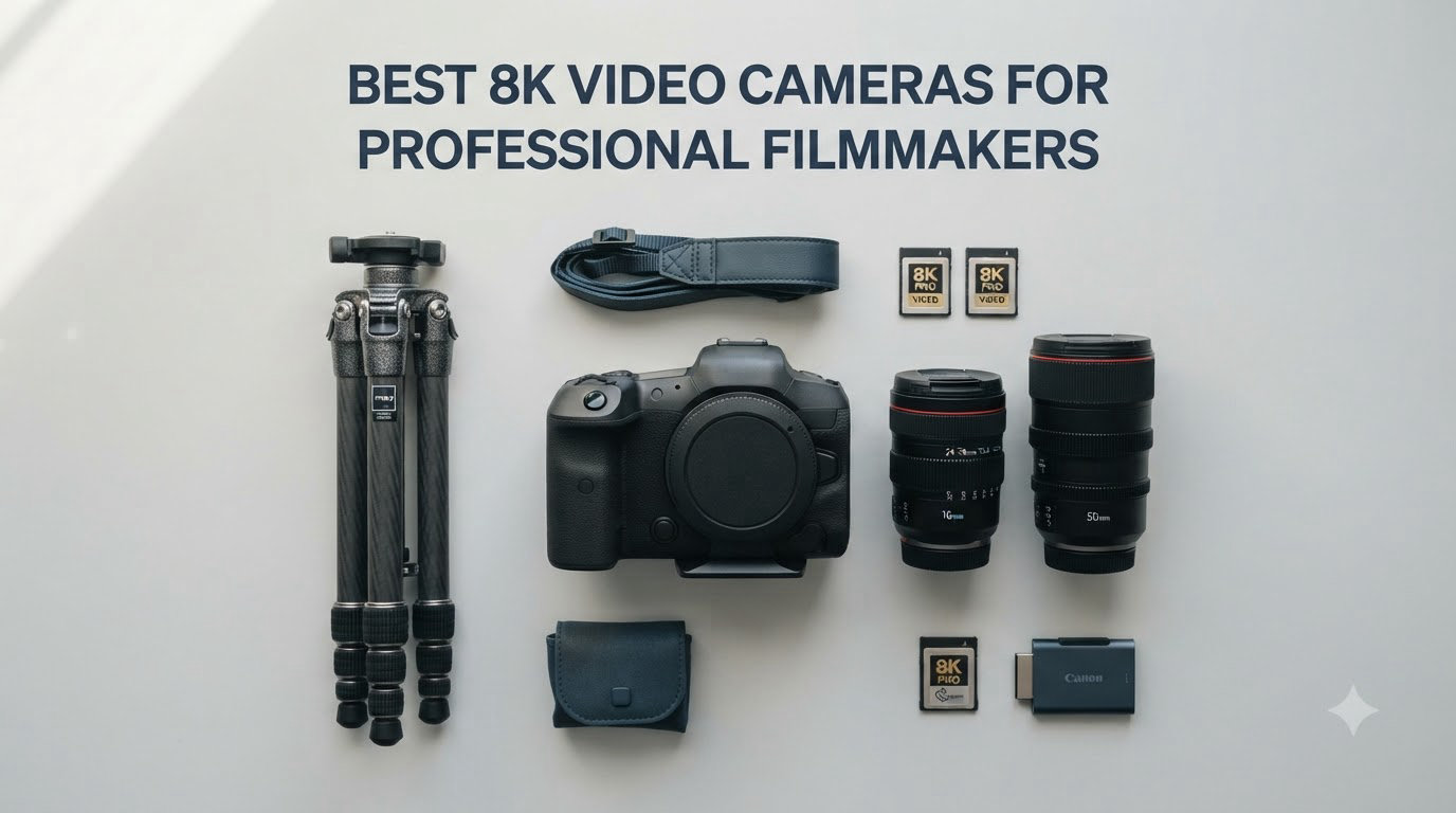 best 8k video cameras for professional filmmakers