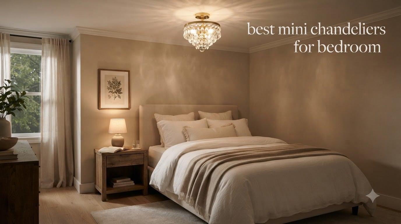 best mini chandeliers for bedroom
