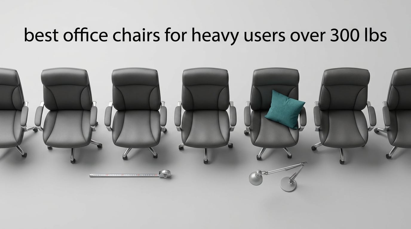 best office chairs for heavy users over 300 lbs