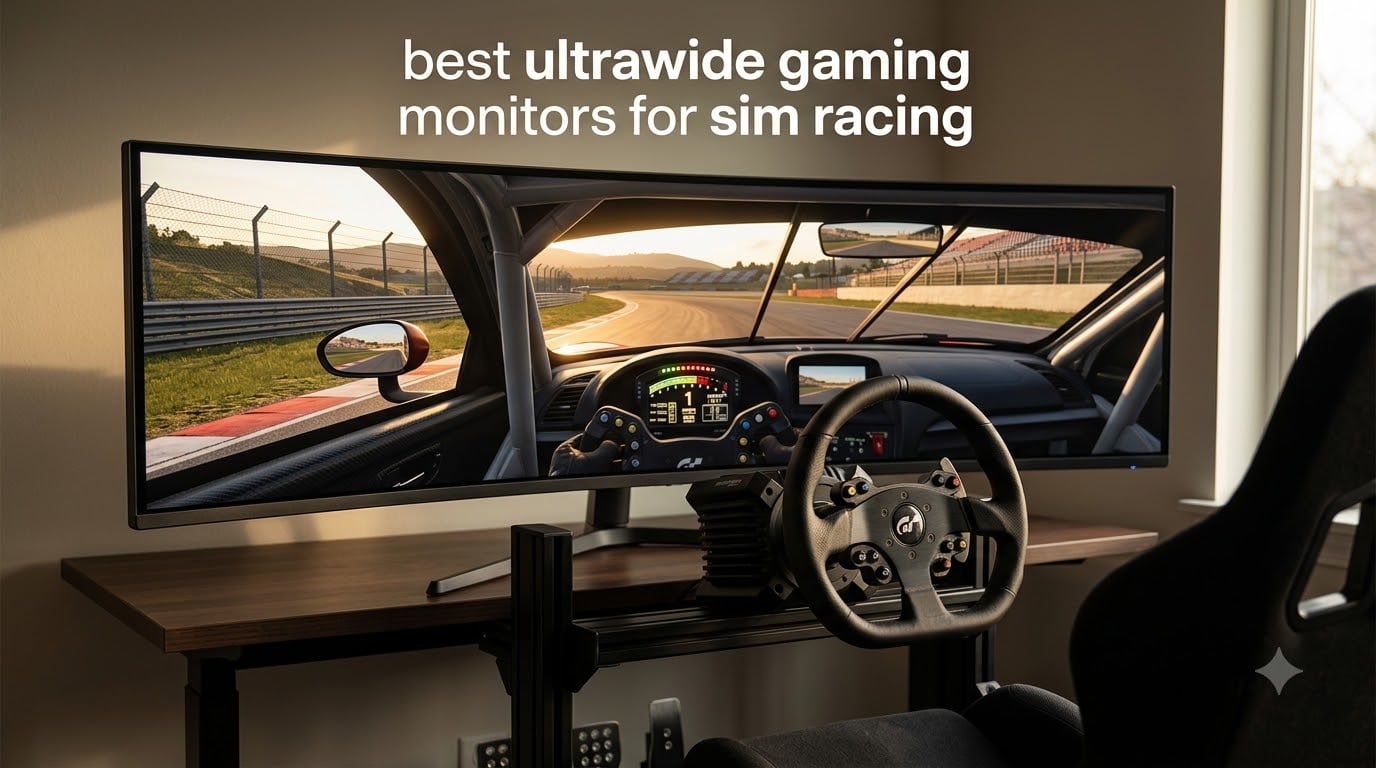 best ultrawide gaming monitors for sim racing