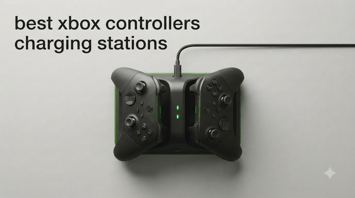best xbox controllers charging stations