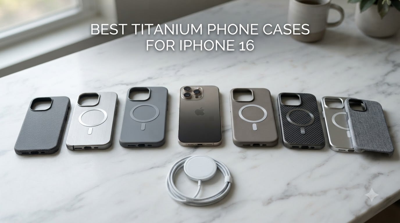 best titanium phone cases for iphone 16