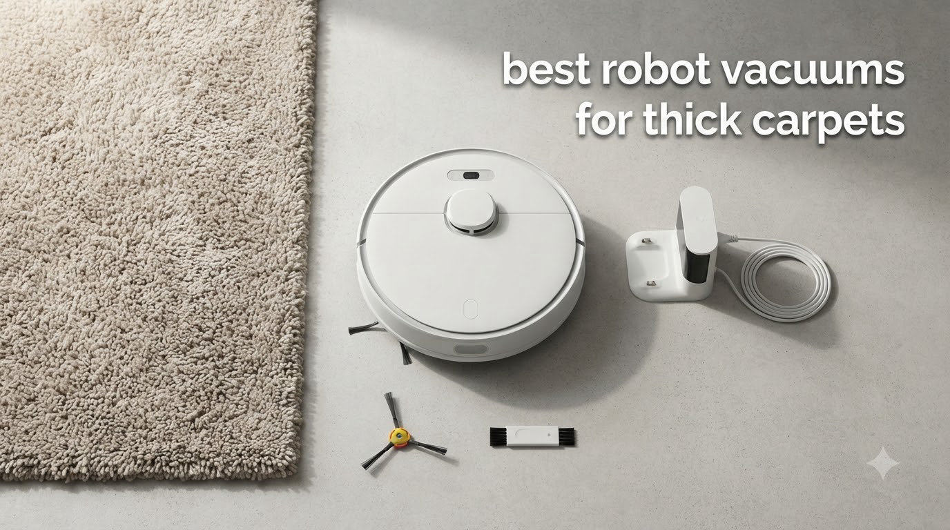 best robot vacuums for thick carpets