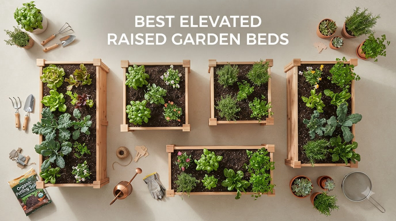 best elevated raised garden beds