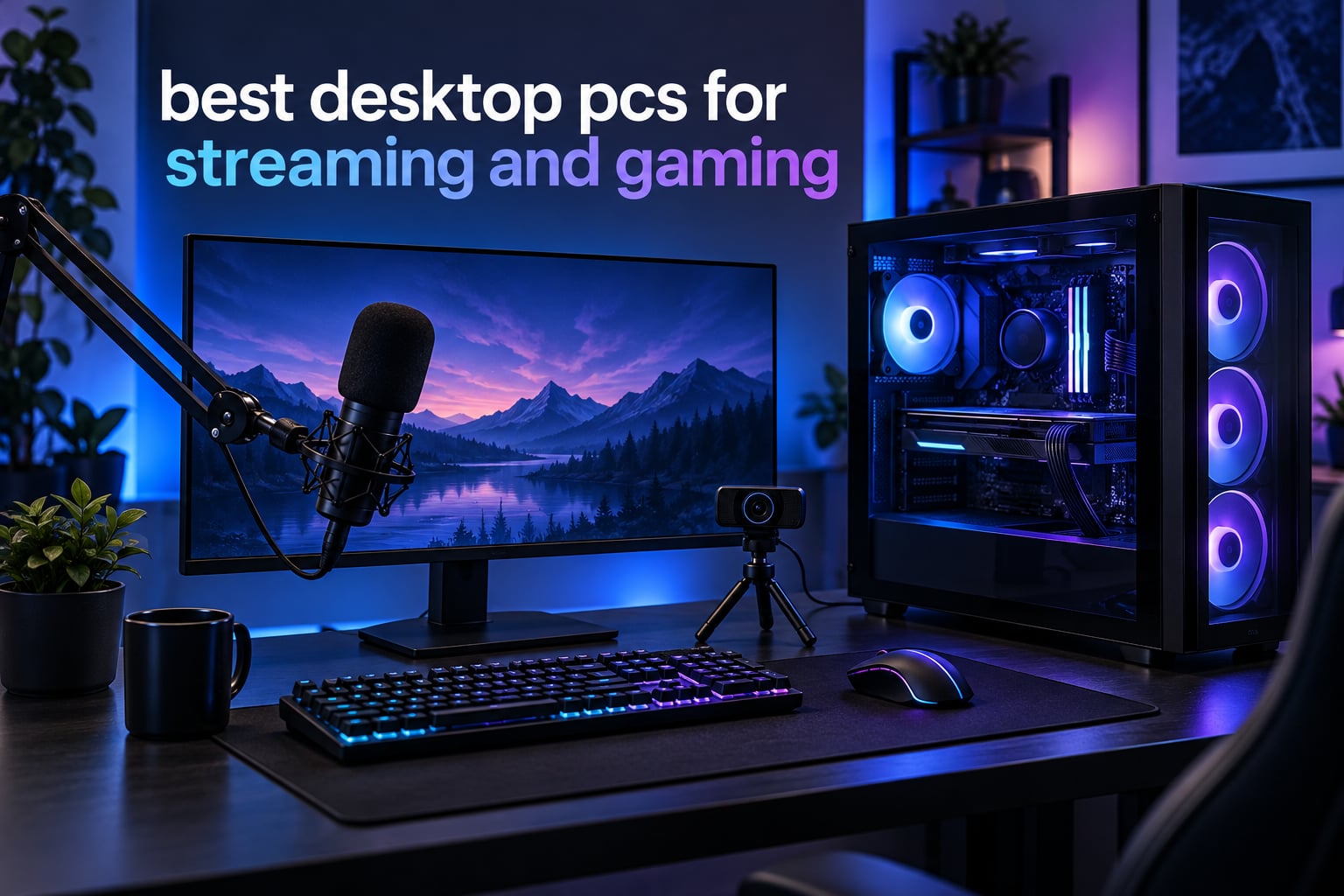 best desktop pcs for streaming and gaming