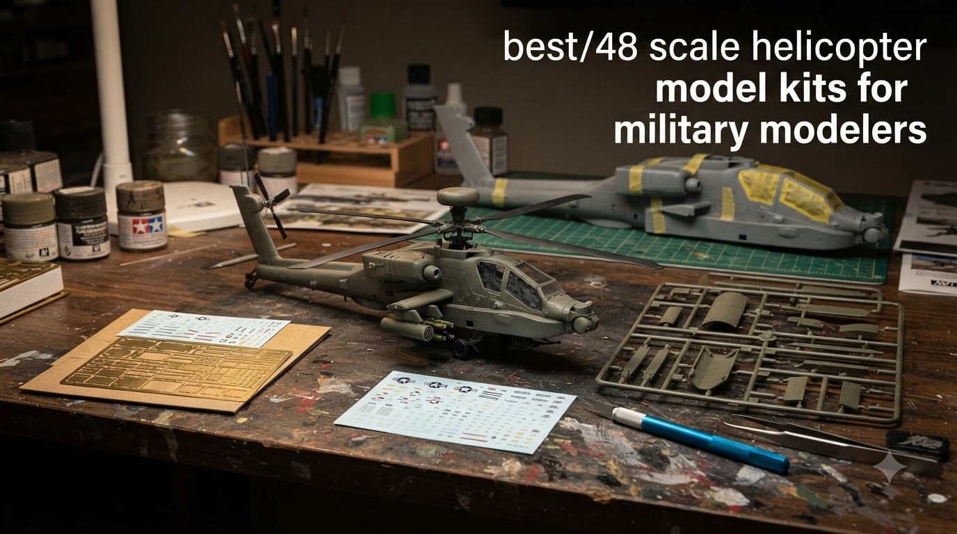 best 1/48 scale helicopter model kits for military modelers