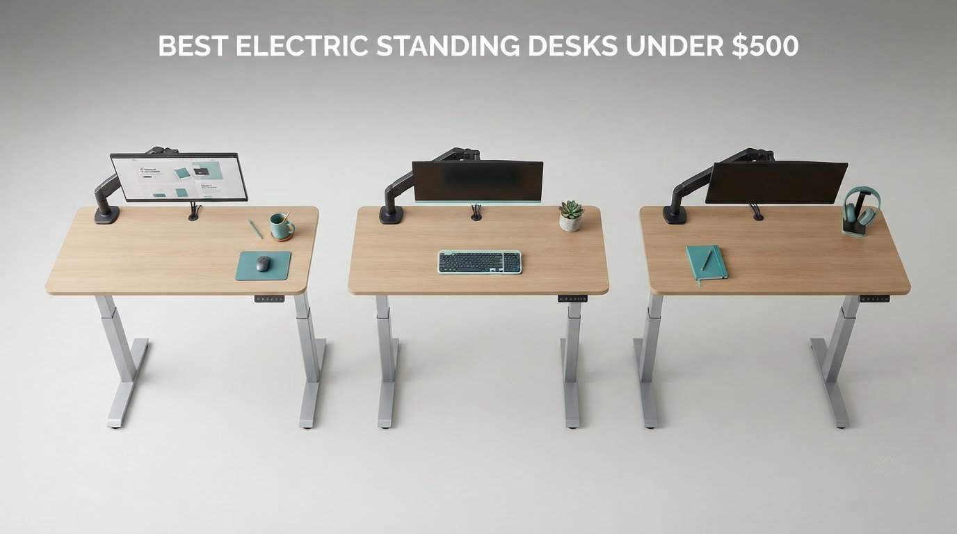 best electric standing desks under $500