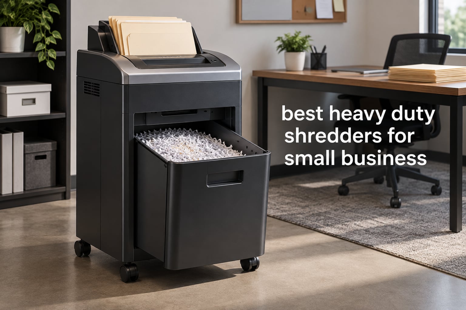 best heavy duty shredders for small business