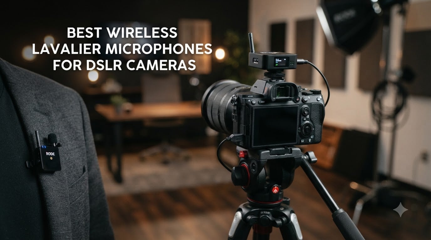 best wireless lavalier microphones for dslr cameras