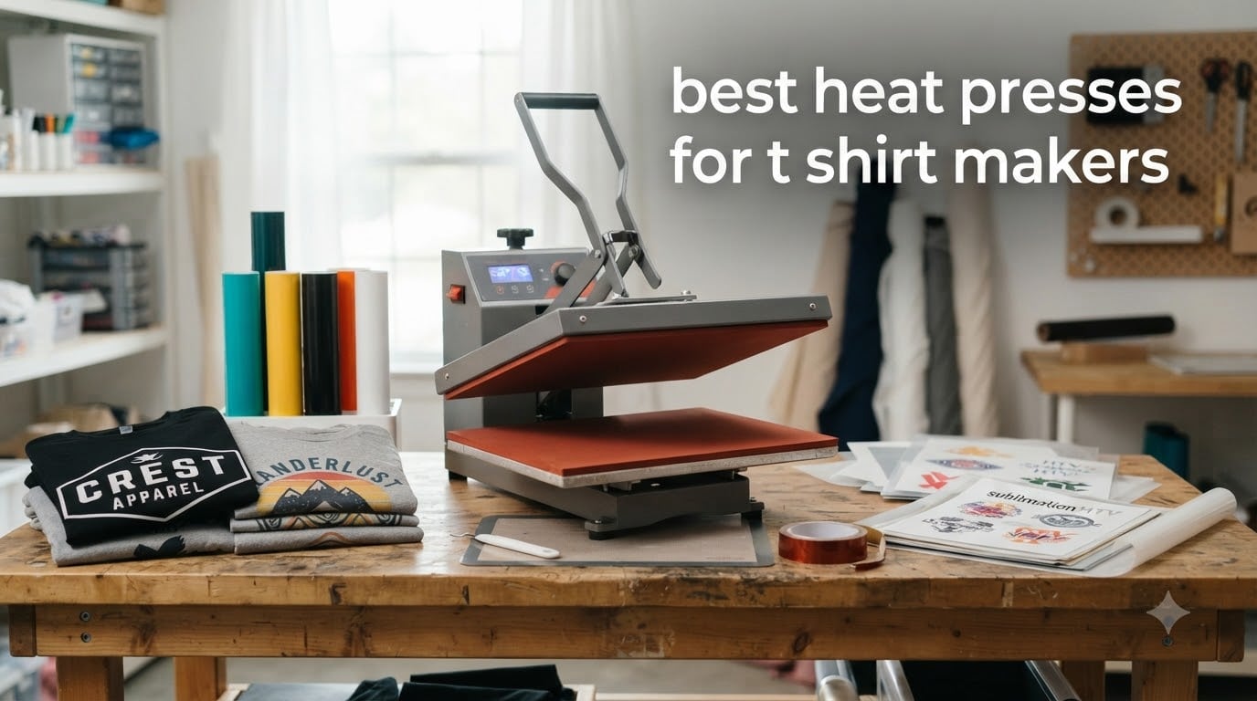 best heat presses for t shirt makers