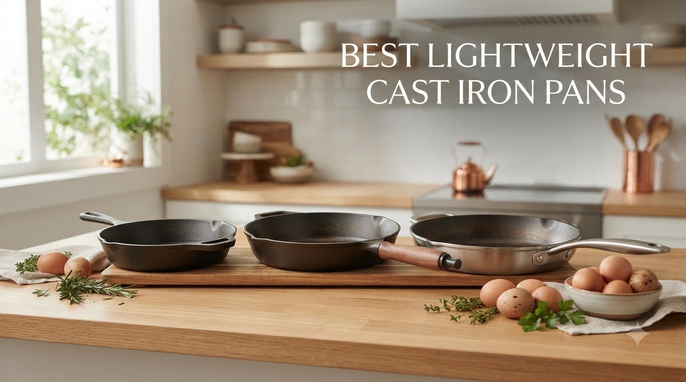 best lightweight cast iron pans