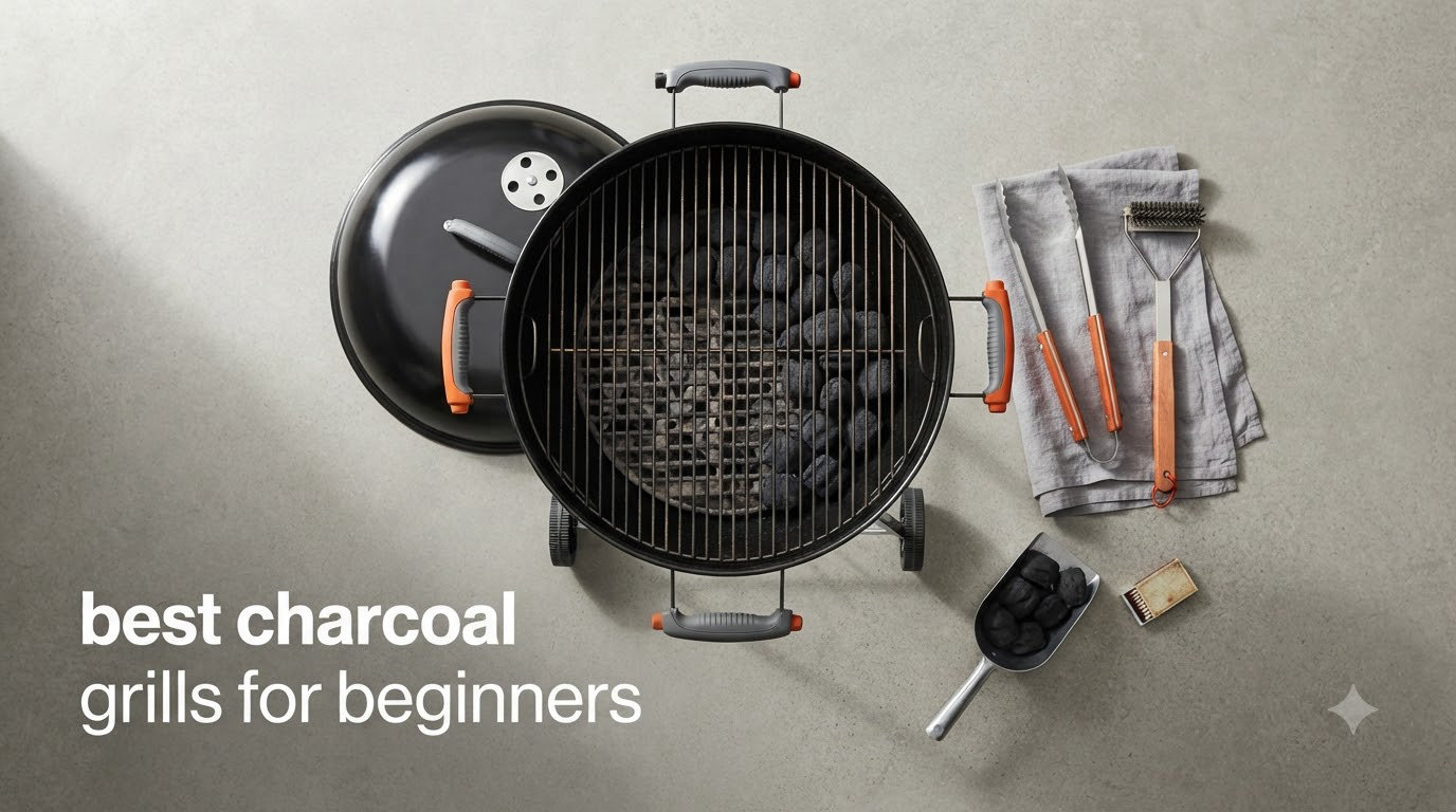best charcoal grills for beginners
