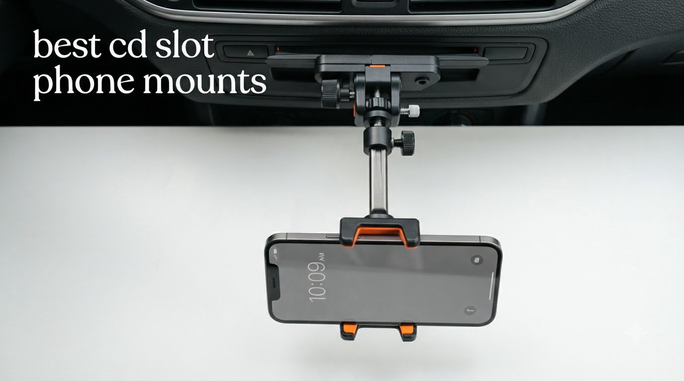 best cd slot phone mounts