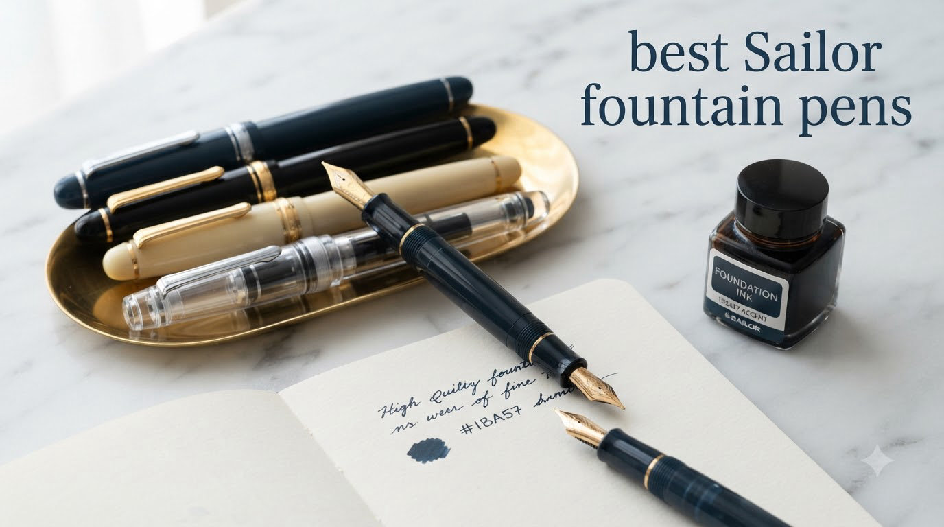 best Sailor fountain pens
