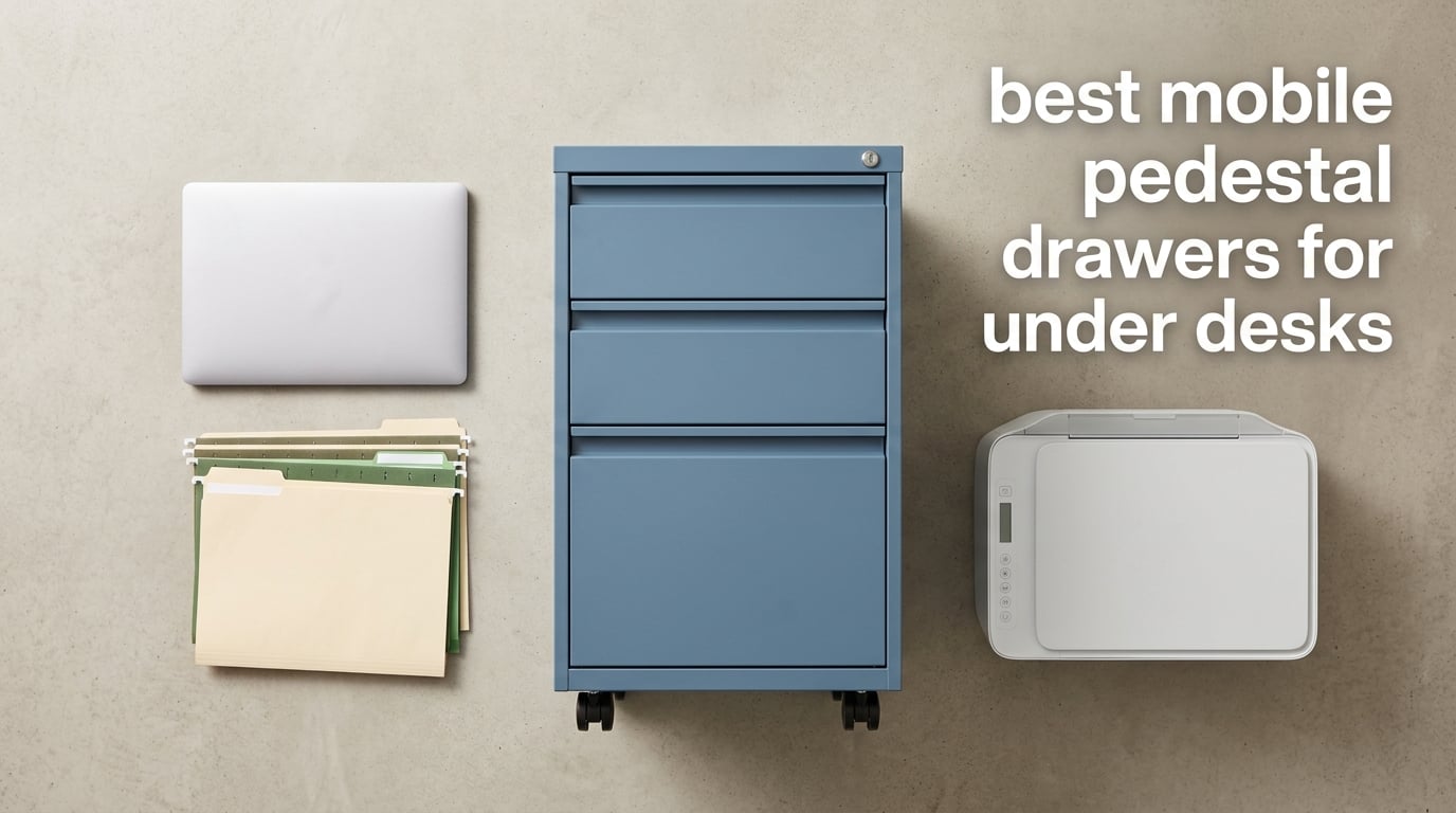 best mobile pedestal drawers for under desks