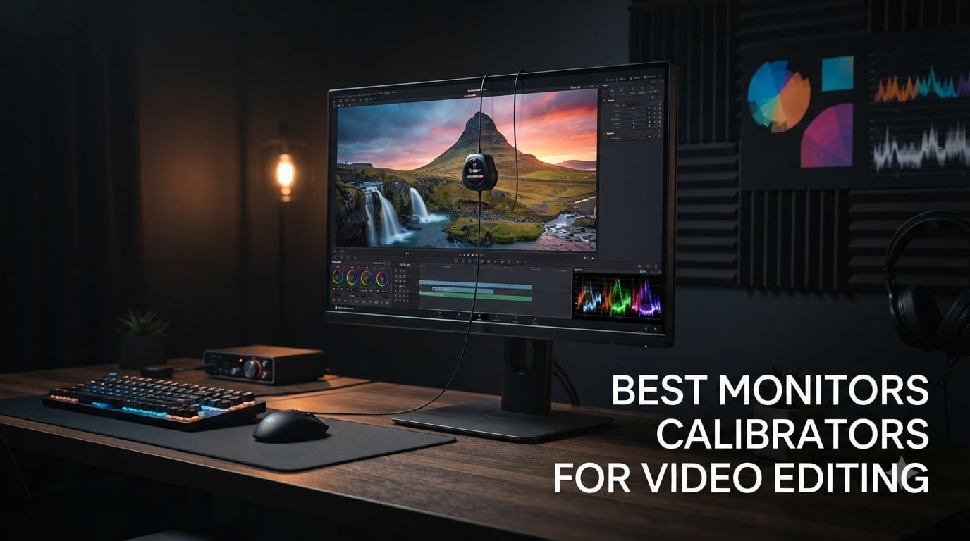 best monitors calibrators for video editing