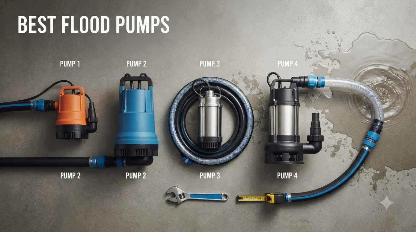 best flood pumps