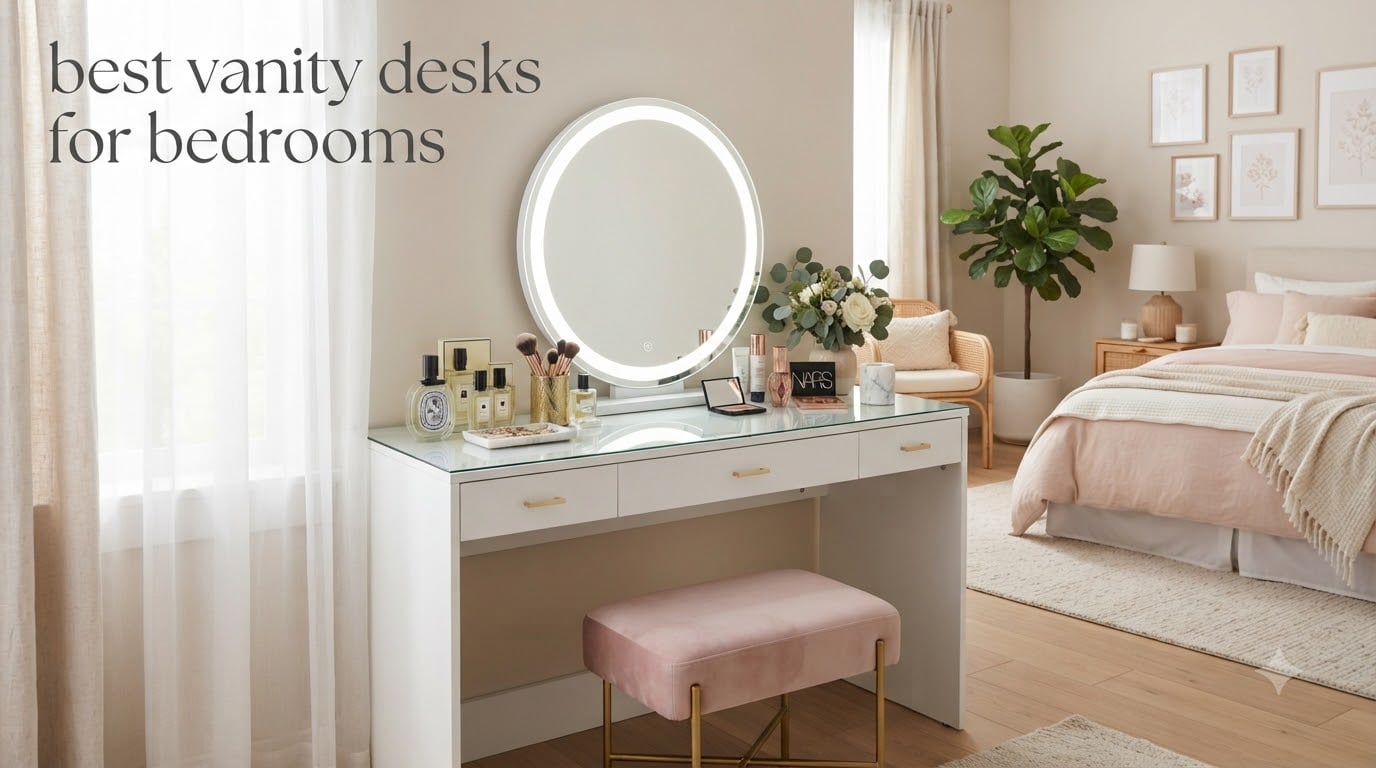 best vanity desks for bedrooms
