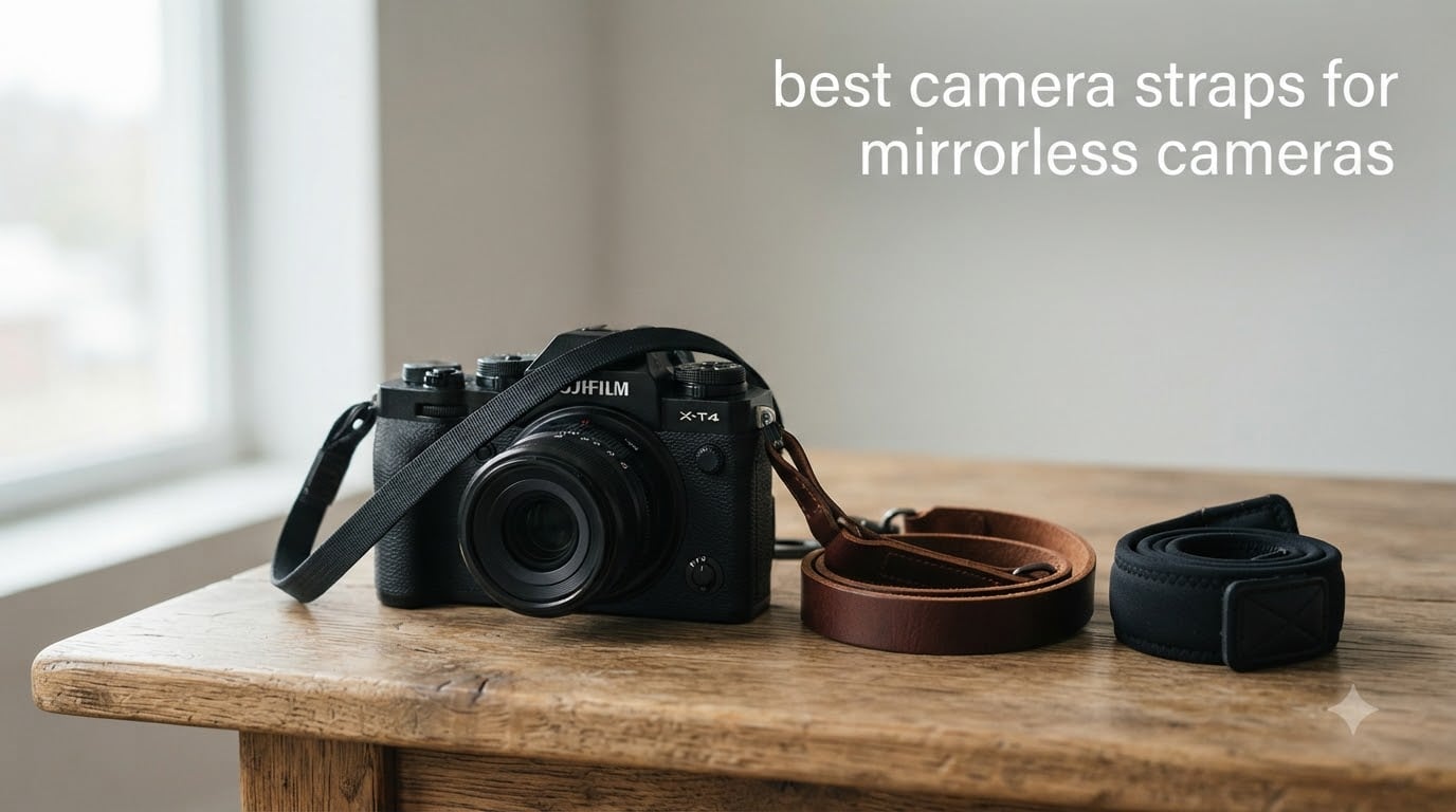 best camera straps for mirrorless cameras