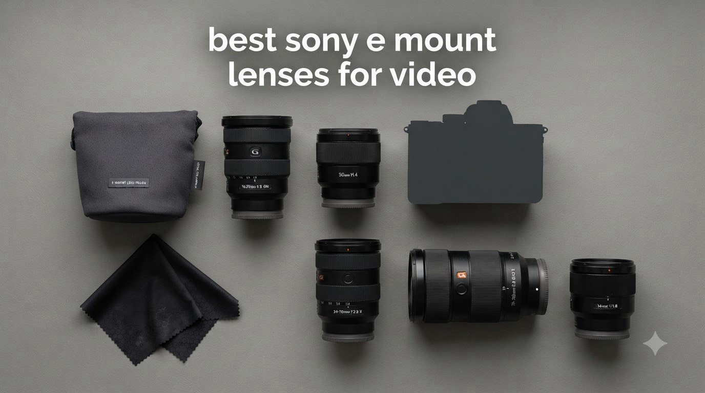 best sony e mount lenses for video