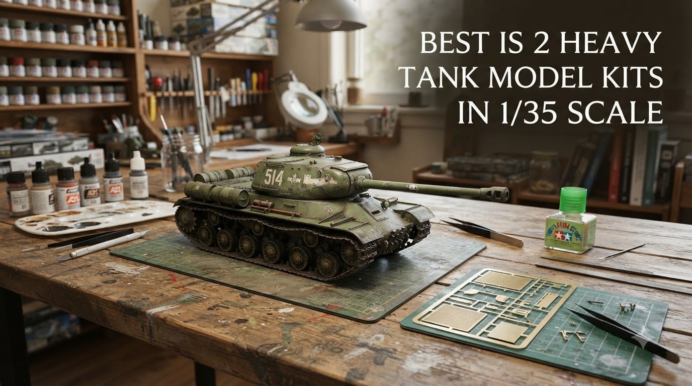 best is 2 heavy tank model kits in 1/35 scale