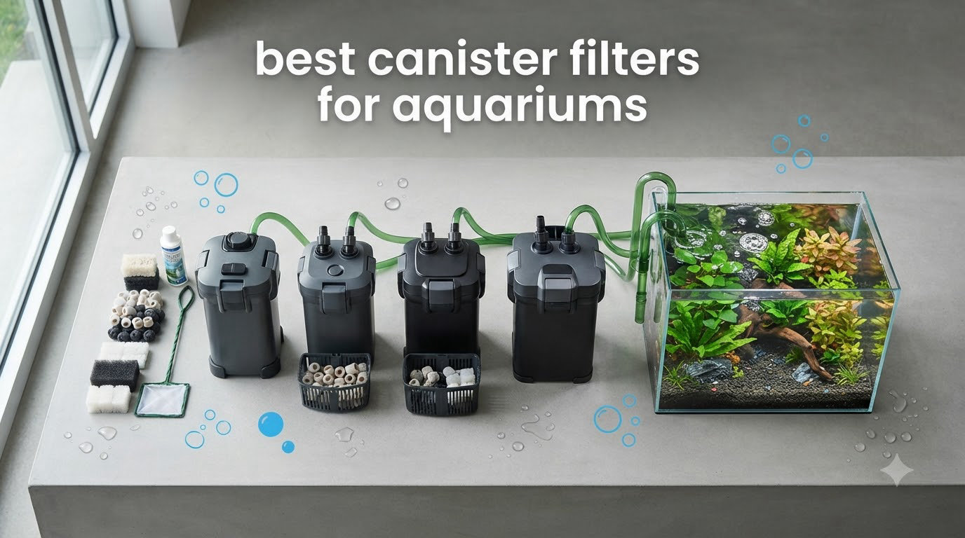 best canister filters for aquariums