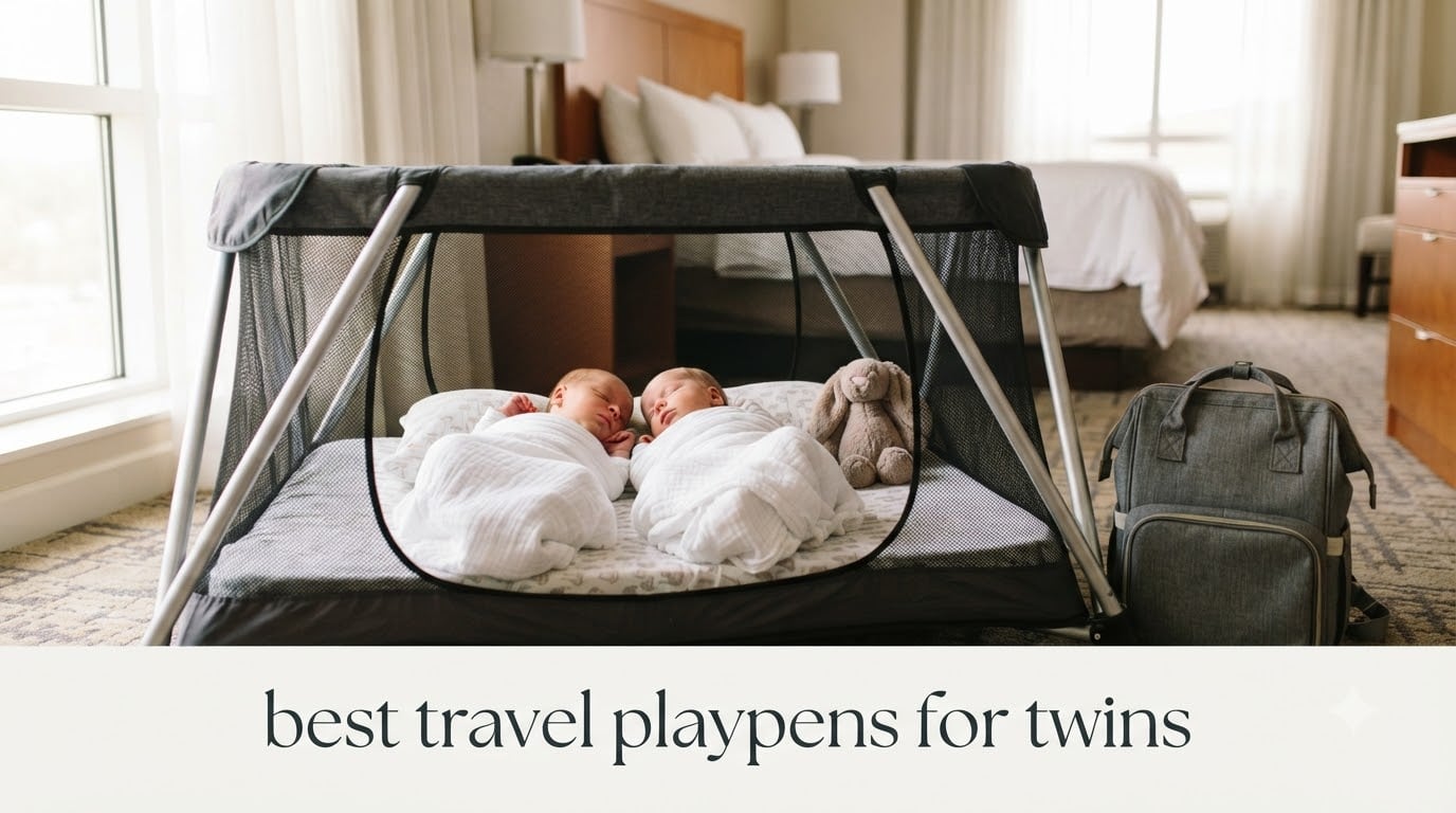best travel playpens for twins