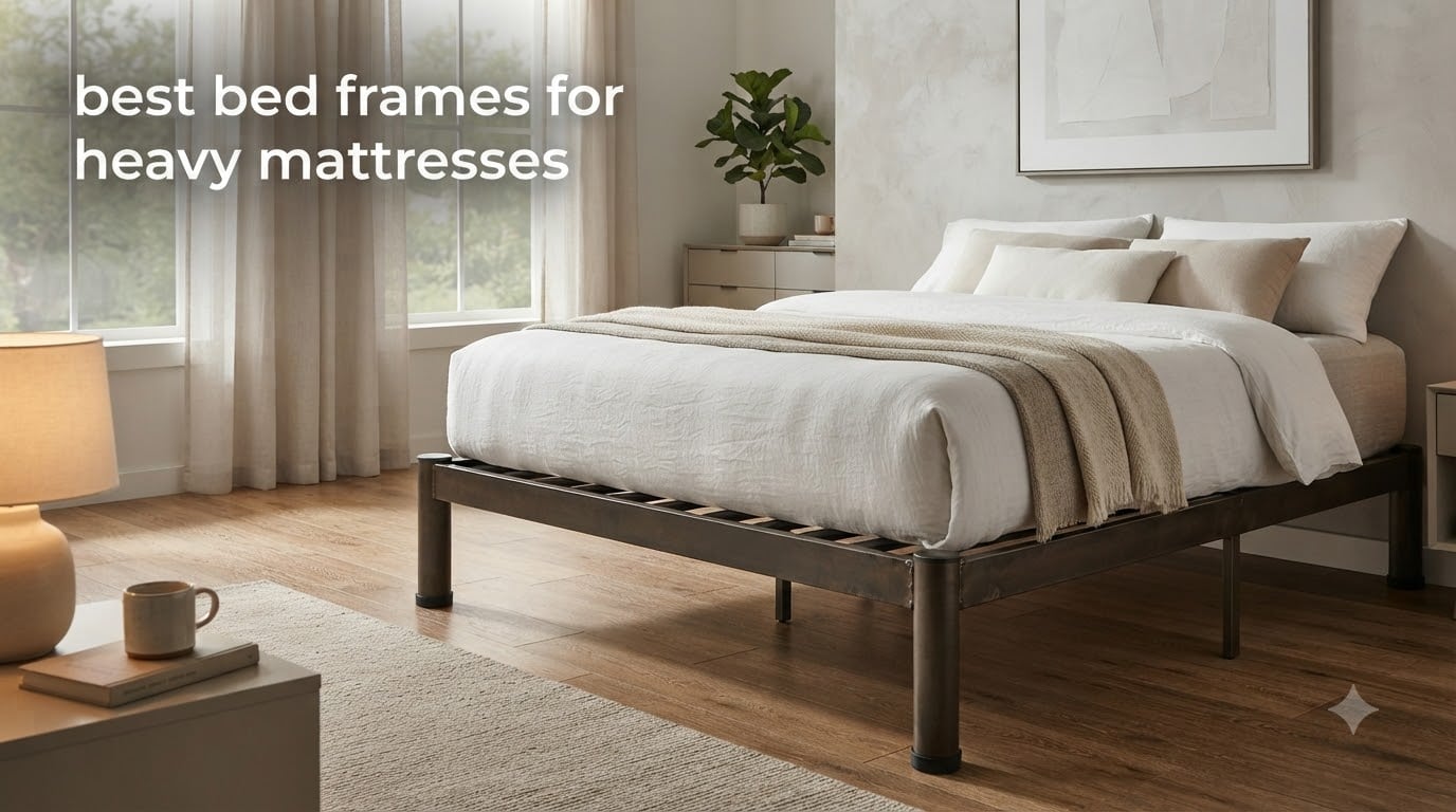 best bed frames for heavy mattresses
