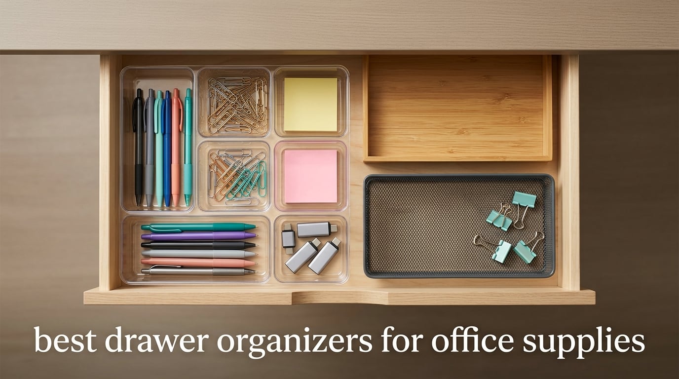 best drawer organizers for office supplies