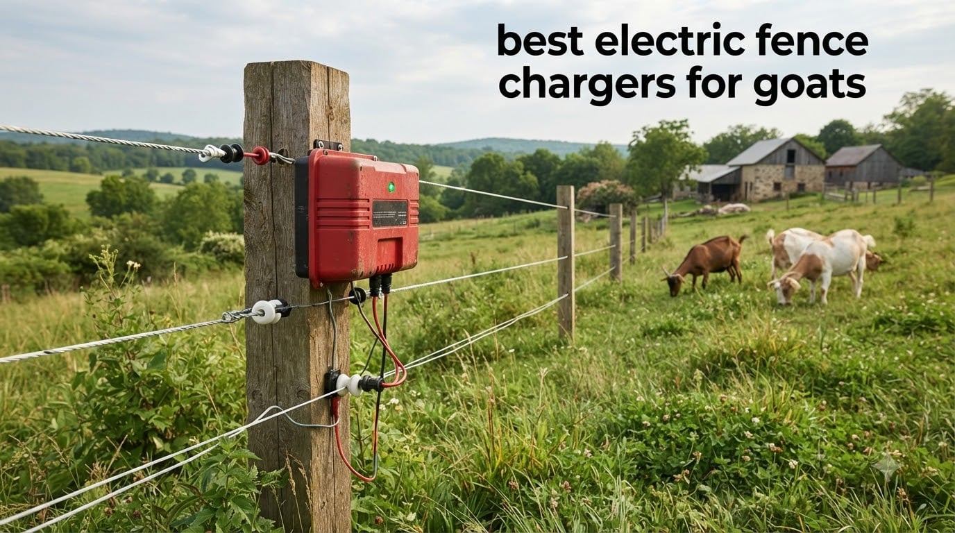 best electric fence chargers for goats