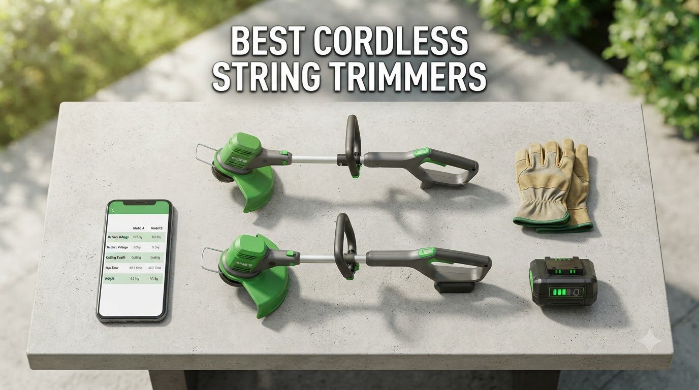 best cordless string trimmers