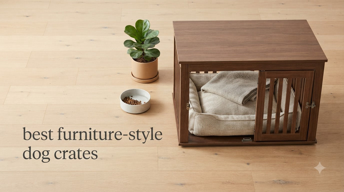 best furniture-style dog crates