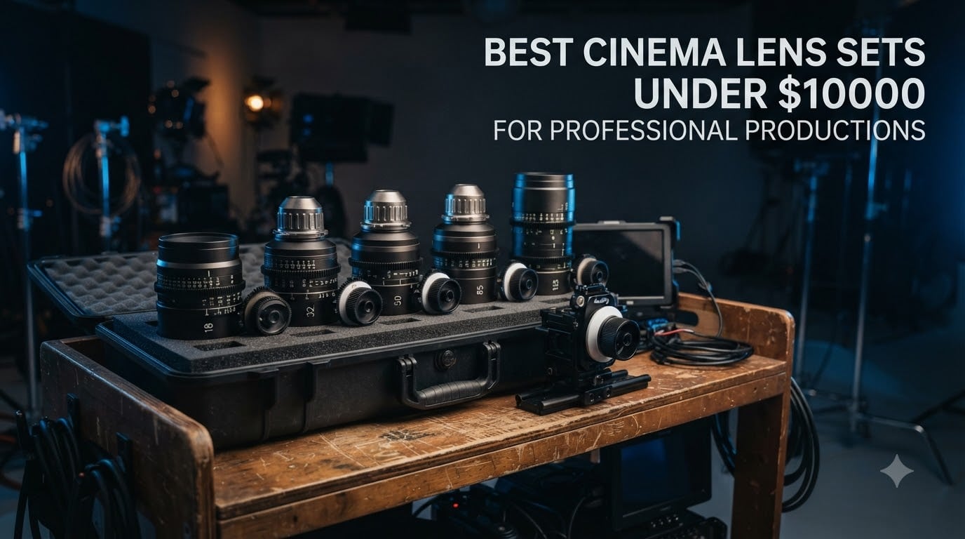 best cinema lens sets under $10000 for professional productions