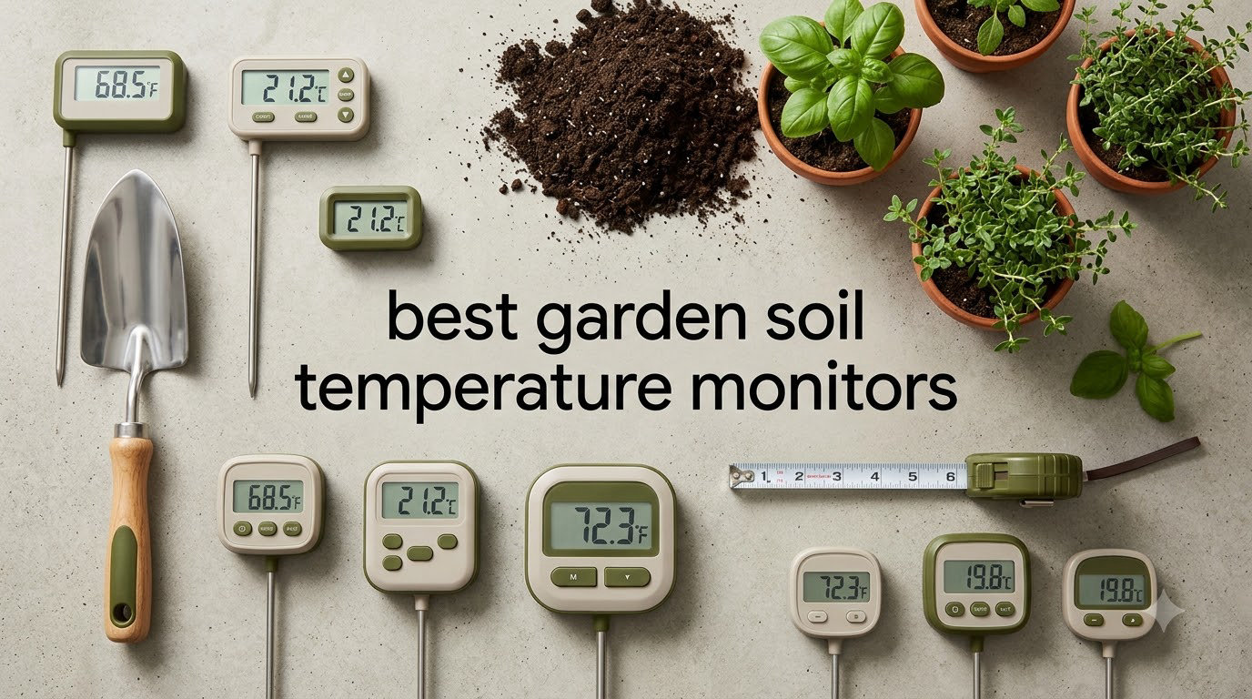 best garden soil temperature monitors