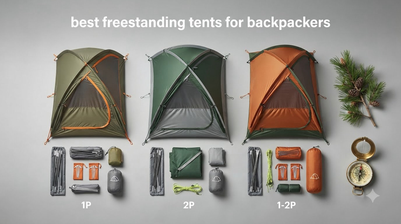 best freestanding tents for backpackers