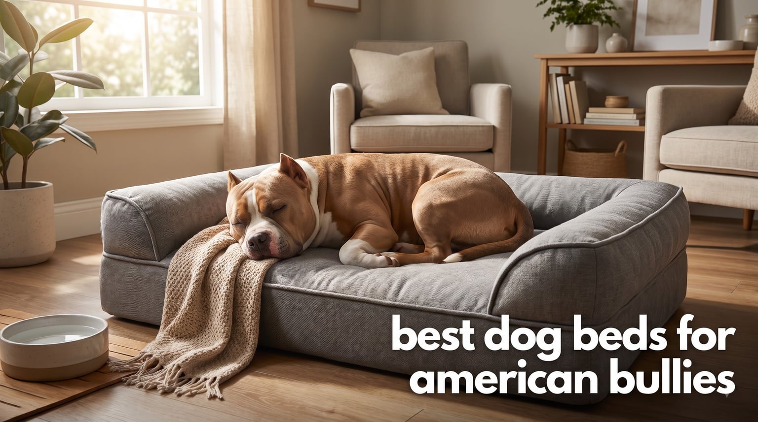 best dog beds for american bullies