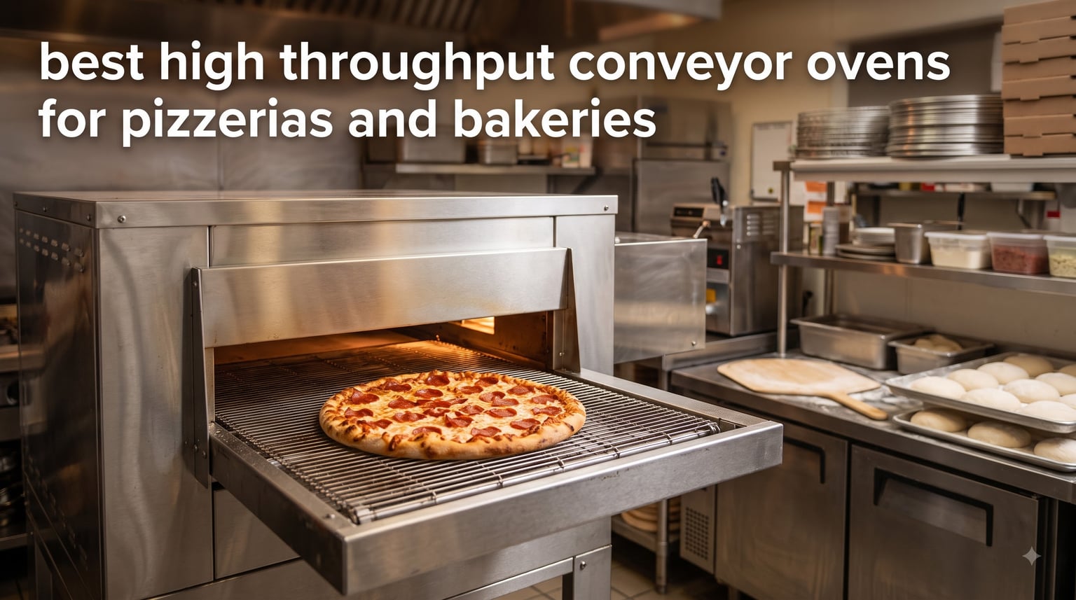 best high throughput conveyor ovens for pizzerias and bakeries