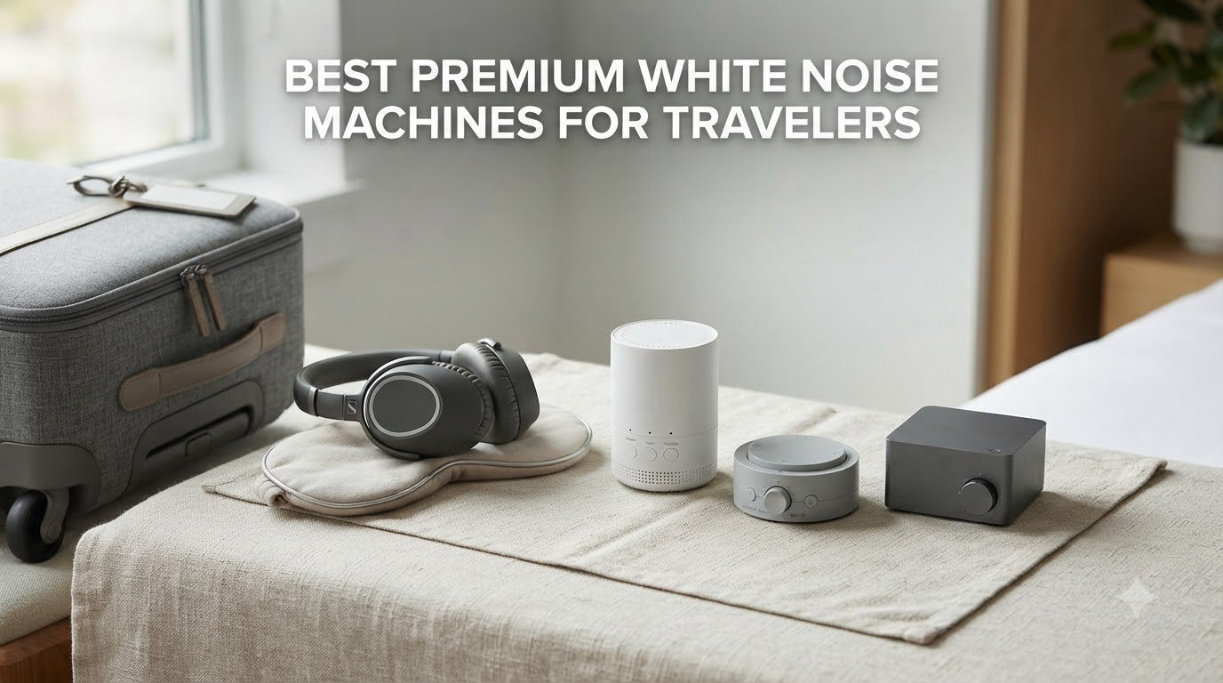 best premium white noise machines for travelers