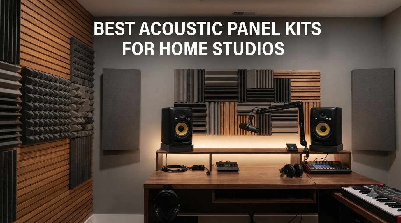 best acoustic panel kits for home studios