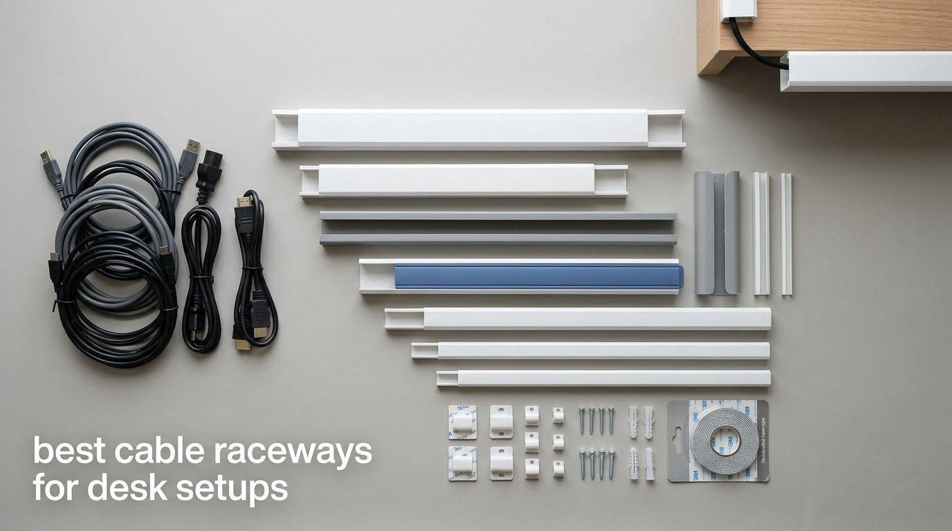 best cable raceways for desk setups