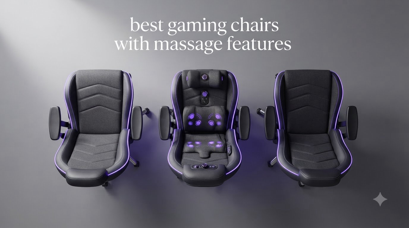 best gaming chairs with massage features