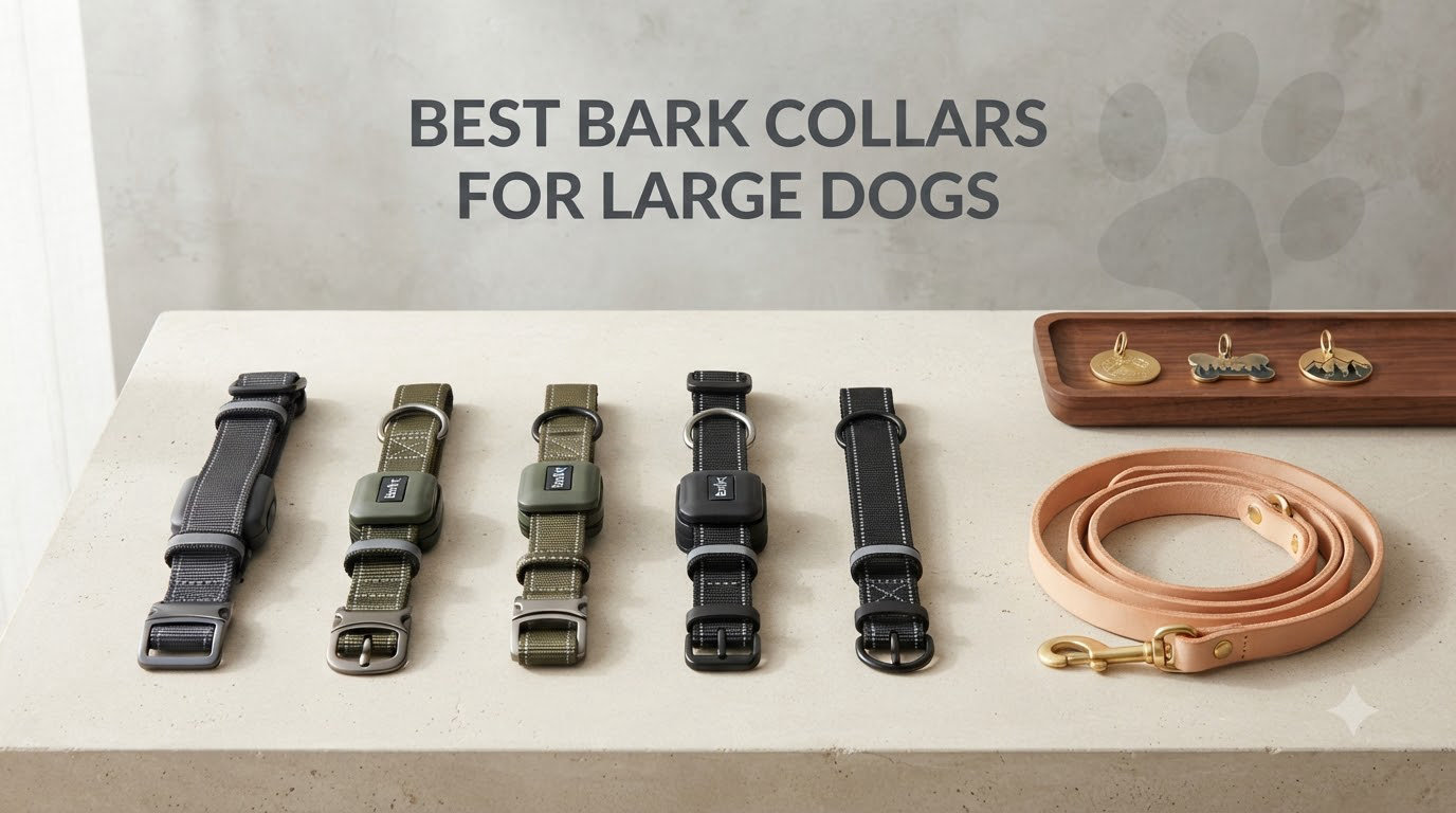 best bark collars for large dogs